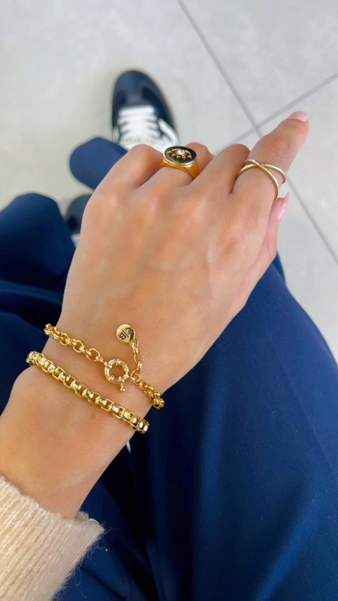 Pulseira mini fecho bóia