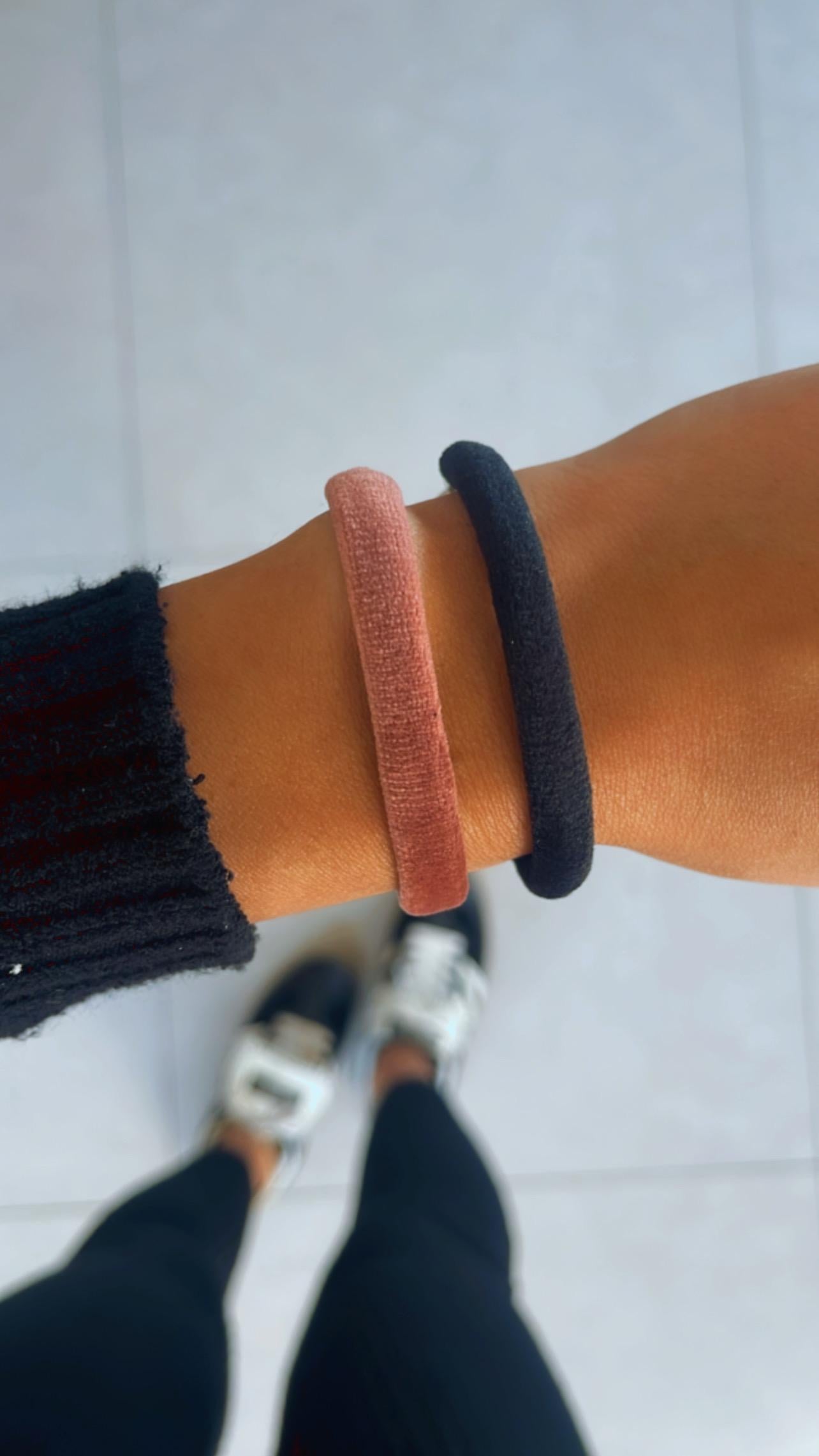 Pulseira ícone velvet (Personalize com pingente ícone)