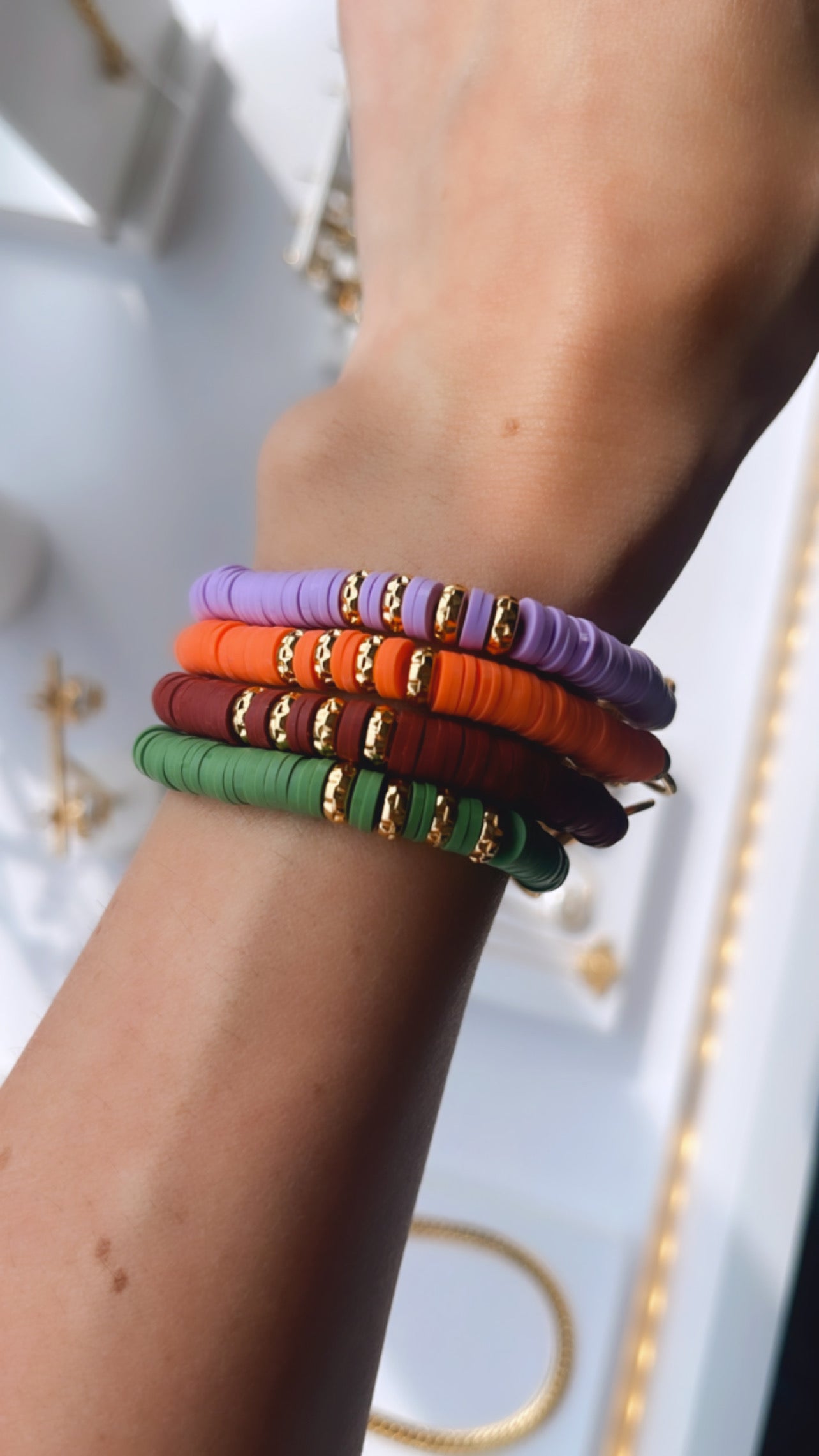 Pulseira fimo colors