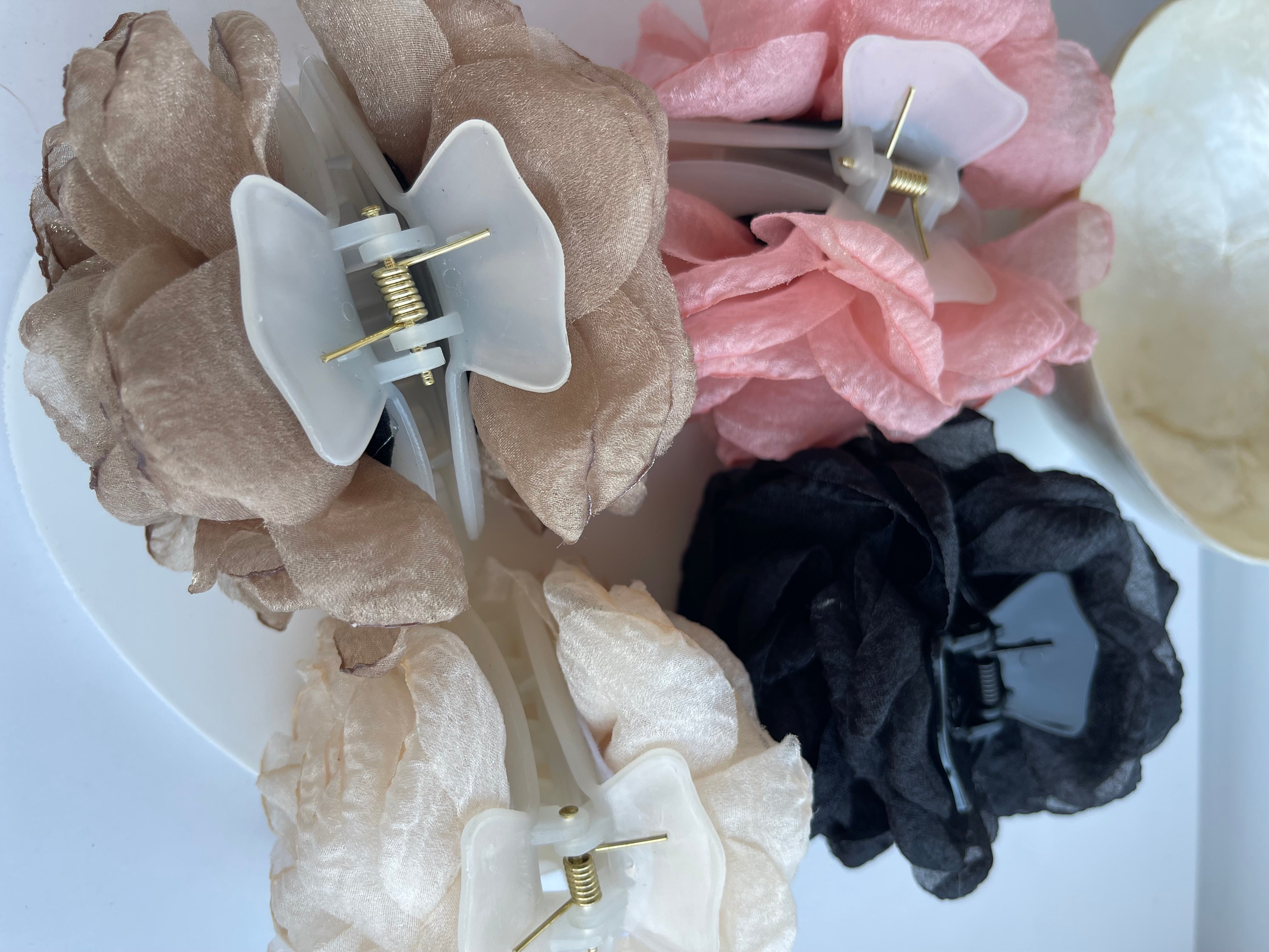 Piranha flor organza