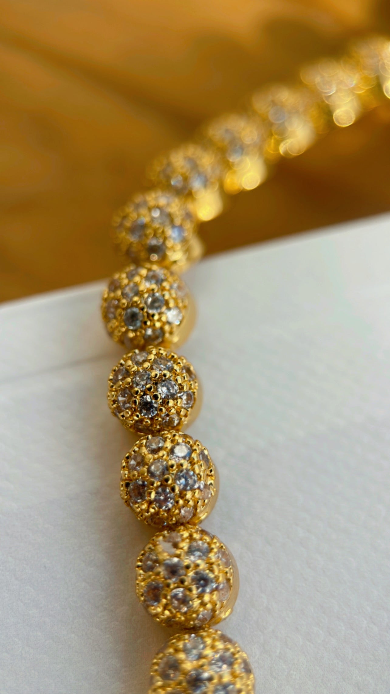 Pulseira riviera esferas