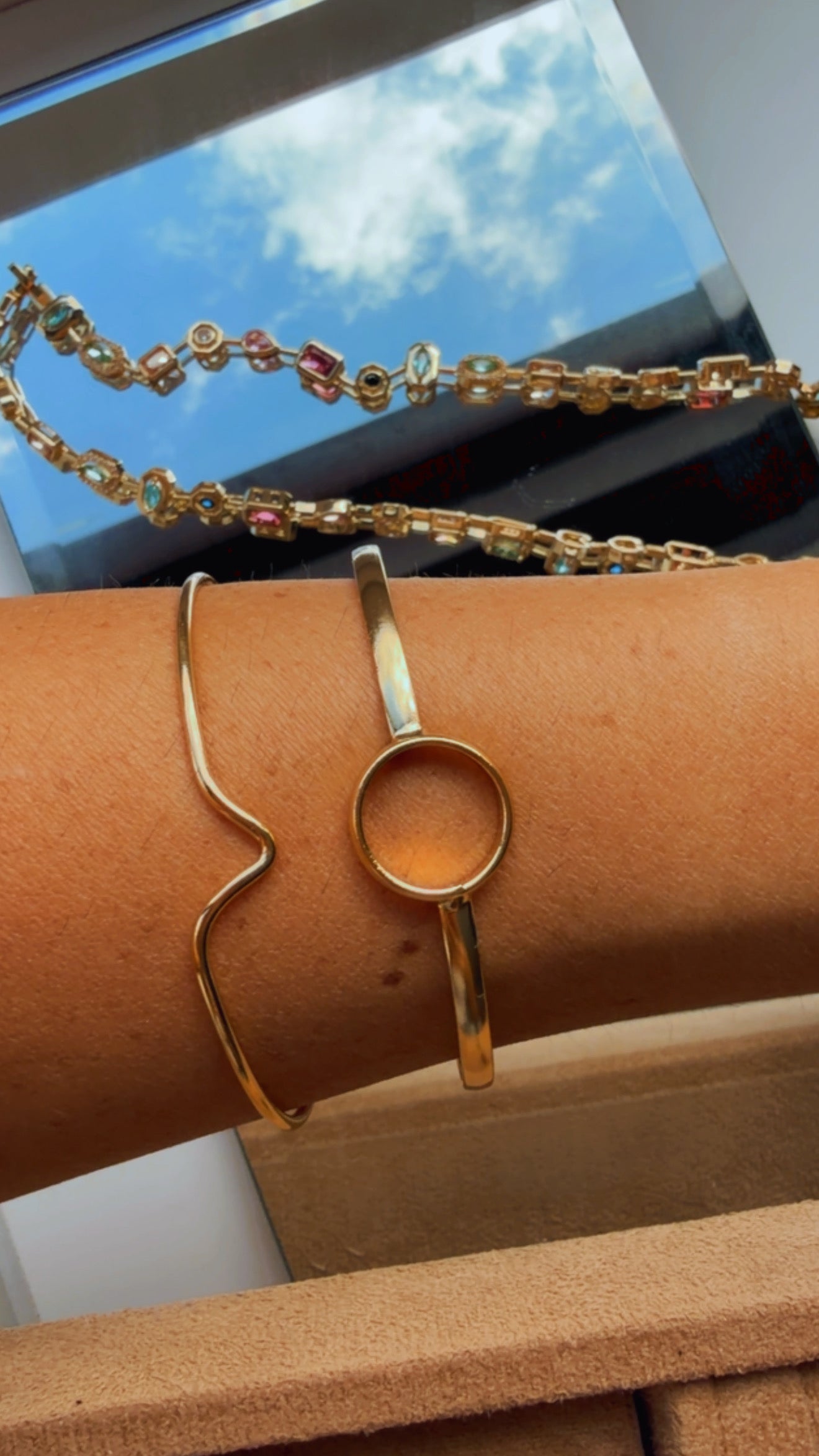 Bracelete circula fio