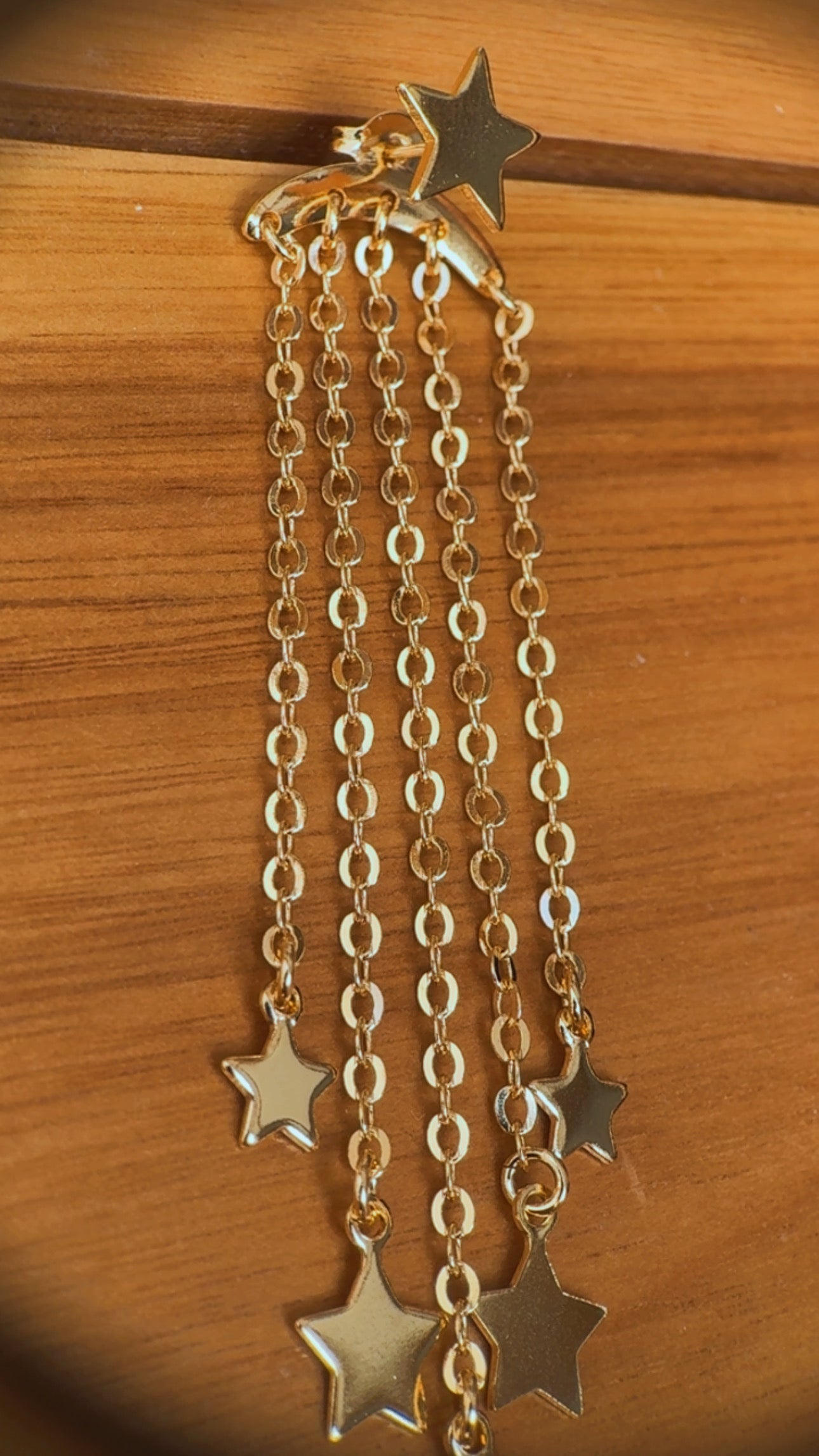 Brinco lua estrela